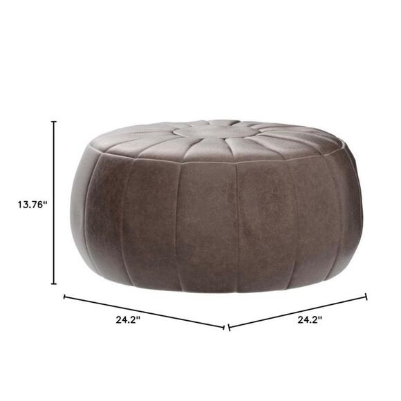 ROTOT Decorative Pouf, Ottoman, Bean Bag Chair,Foot Rest, Storage Unstuffed NEW - Picture 3 of 11